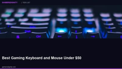 Best Gaming Keyboard and Mouse Under $50